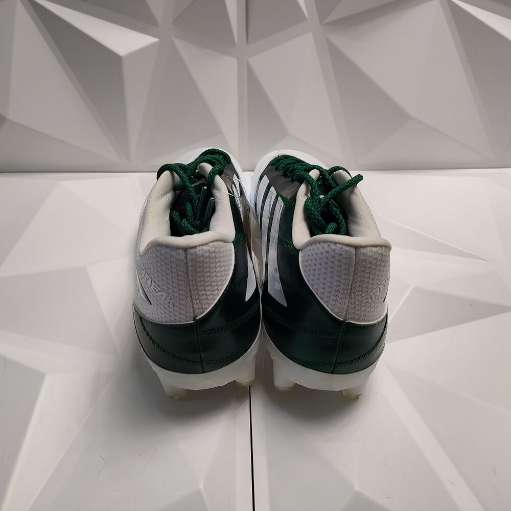 Adidas Mens Football Cleats 16 White Green Shoe Lacrosse Freak Carbon Low - Picture 8 of 14